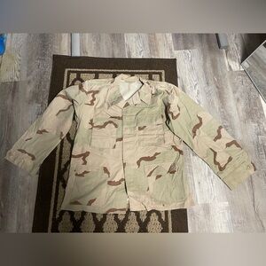 US Army Desert Storm Uniform Coat X-Small Regular Camo NATO Size: 7080/7484